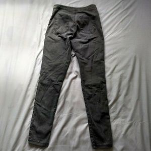 American apparel, black easy jean, size large